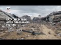 Gaza City in ruins after Israel-Hamas fighting  - 01:00 min - News - Video