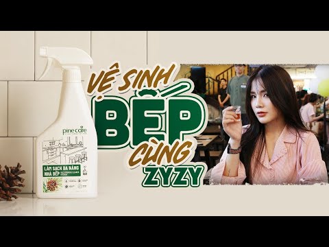 Zyzy chà bếp với chai làm sạch bếp, nhà tắm thiên nhiên và cái kết!