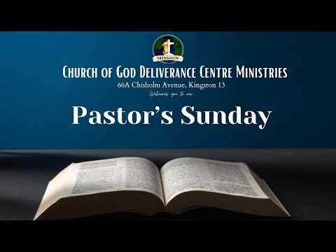 Welcome to our Pastor's Sunday (1st Sunday ) Service March 1, 2026 | 66A Chisholm Avenue, Kingston.