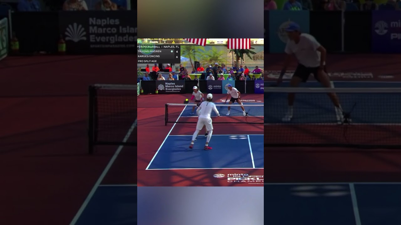 Luck or Skill?? 🤔 #pickleball