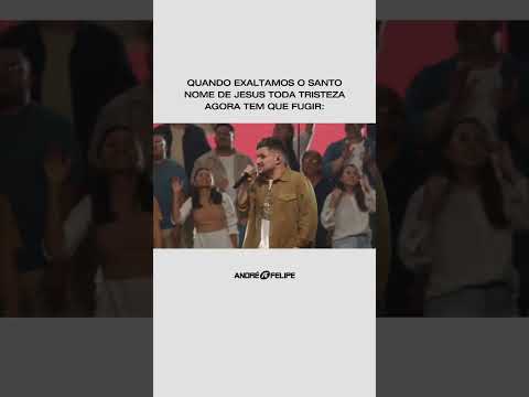 Exalte o santo nome de Jesus!! 🙌🏻📢🔥#aumenteosom #andreefelipe