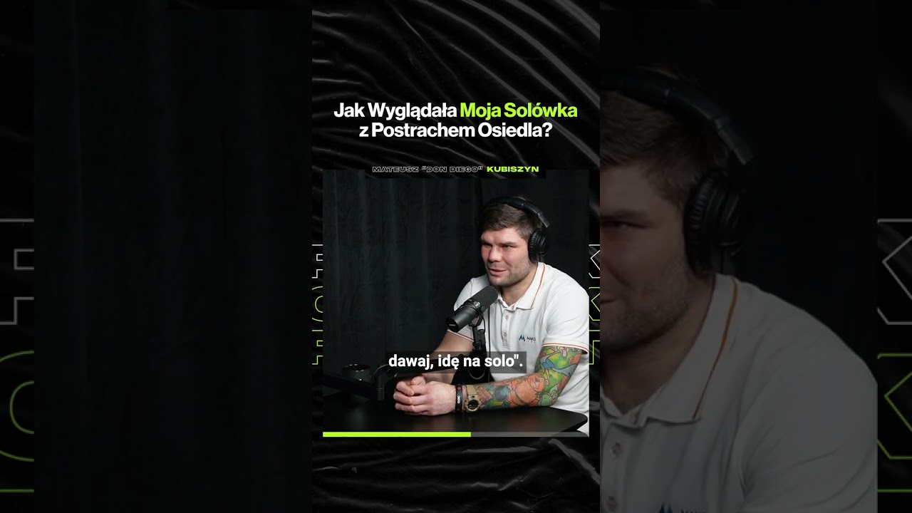 Jak Wyglądała Moja Solówka z Postrachem Osiedla? – ft. Mateusz "Don Diego" Kubiszyn @dondiegotv5923