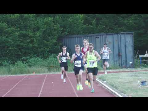 1500m Open race 1 BMC and Cambridge Harriers Meeting at Eltham 22nd June 2022