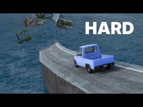 Speedrunning BeamNG's Hurricane Map (HARD MODE)