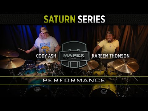 Mapex Saturn 2022 Colors | Cody Ash & Kareem Thompson Duet