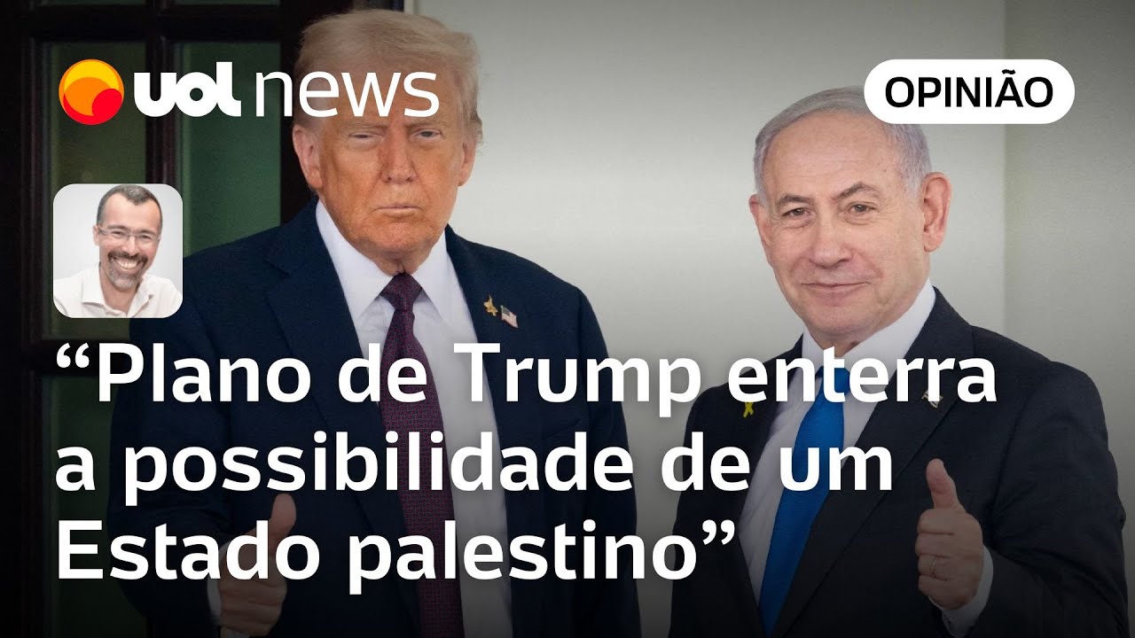 Plano de paz de Trump para Gaza é ultimato exclui palestinos e tem ironia com Tony Blair | Jamil