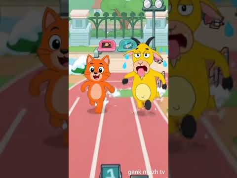 funny animated cartoon marathon race #kpop #seventeen #funny