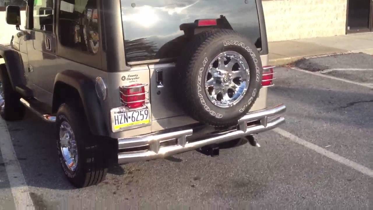 Jeep chrome tube bumpers #3