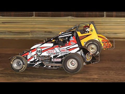 Live!! Tyler East bay sprint car  non wing