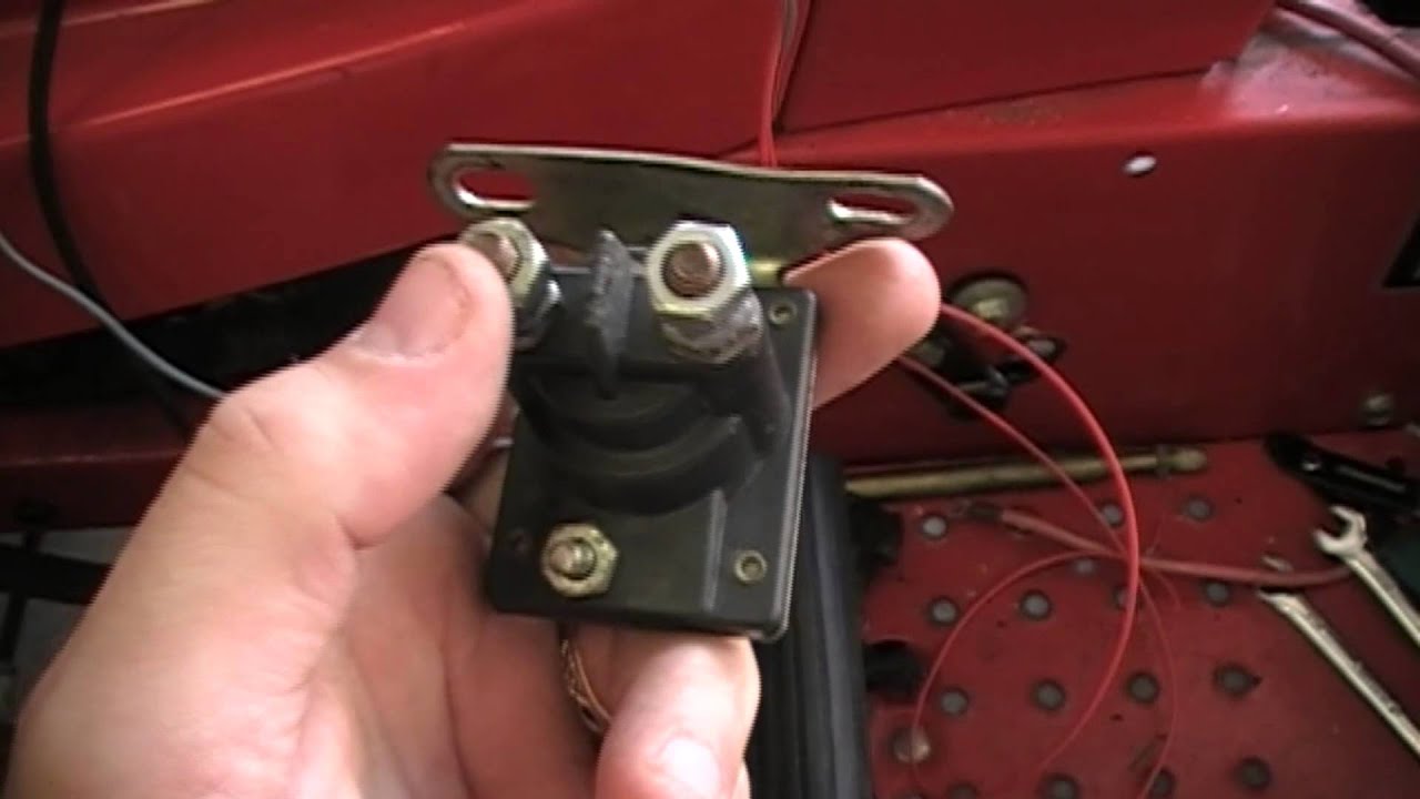 How to rewire a riding lawn mower super easy - YouTube huskee 20 hp kohler magnum wire diagram 