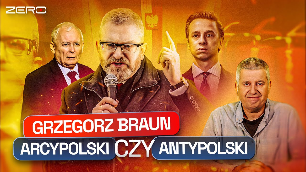 BRAUNA KRYTYKUJĄ TAKŻE KONFEDERACJA I PIS. WYPOWIEDZIAMI O AUSCHWITZ MA SZKODZIĆ PRAWICY