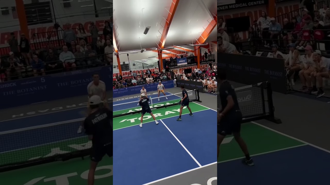Don’t blink 👀.....🎥: @MajorLeaguePickleball #pickleball #shorts