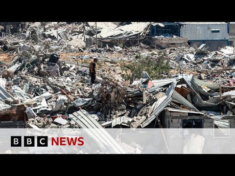 Israel's military confirms 'decline in forces' in southern Gaza | BBC News