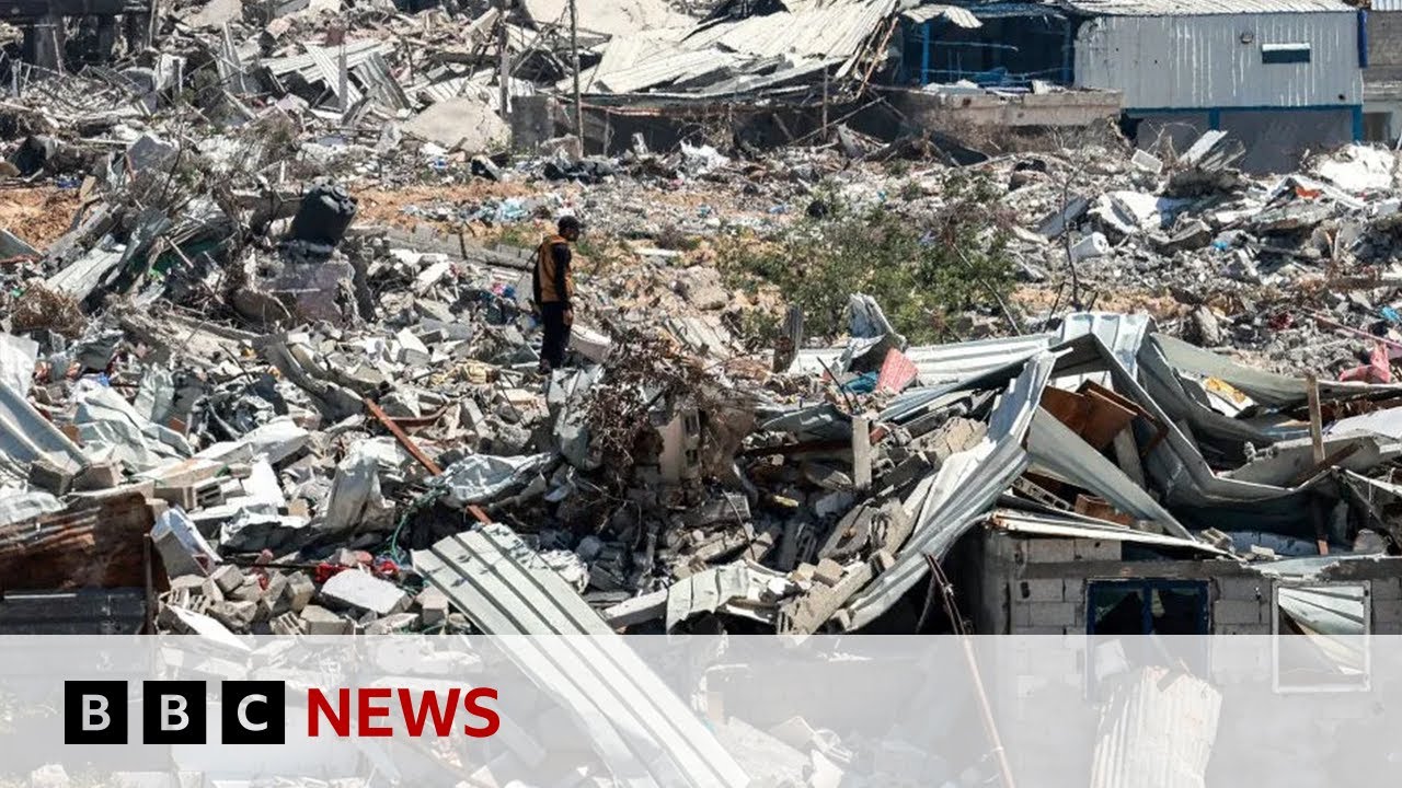 Israel's military confirms 'decline in forces' in southern Gaza | BBC News