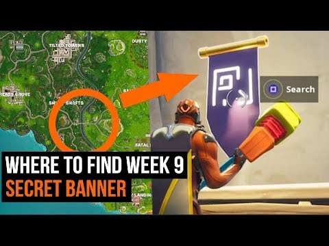 Fortnite How To Get The Secret Week 9 Banner - 