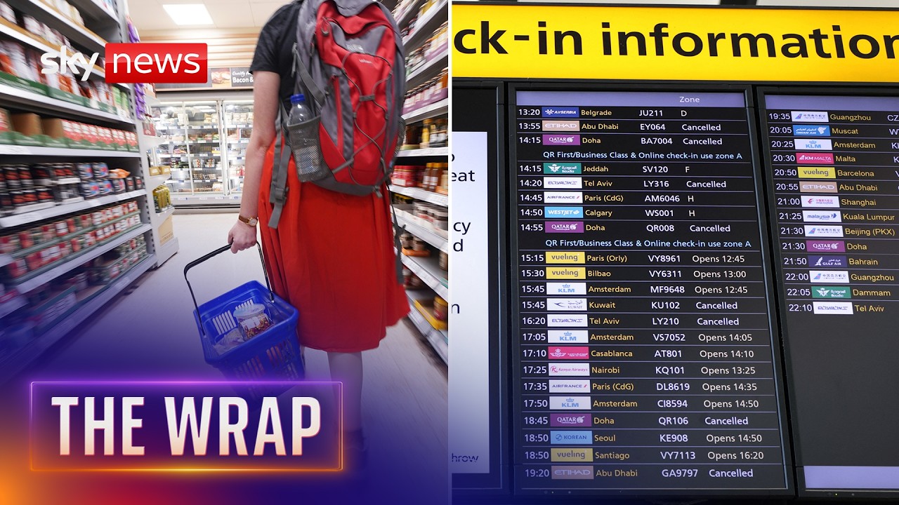 Inflation up and flights grounded as economic bite felt from Iran war | The Wrap with Anna Botting