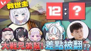 【特戰英豪Valorant】大比分之後膨脹皮一下出大事啦?! 特戰英豪爭冠賽大戰冠緯、世誠兄弟幫!
