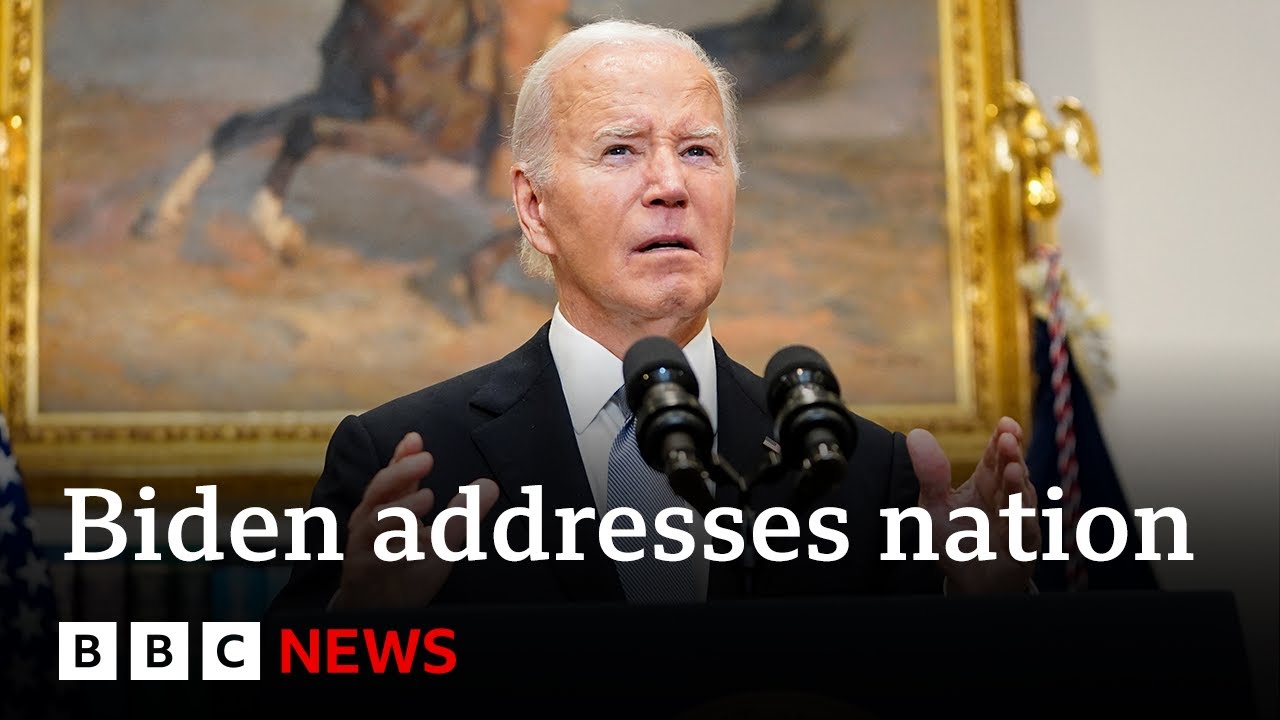 US President Biden addresses nation after Trump rally shooting | BBC News