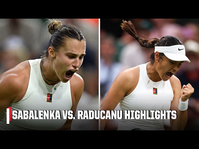 NO. 1 HOLDS ON 👏 Aryna Sabalenka vs. Emma Raducanu ROUND 3 HIGHLIGHTS 🔥 | 2025 Wimbledon