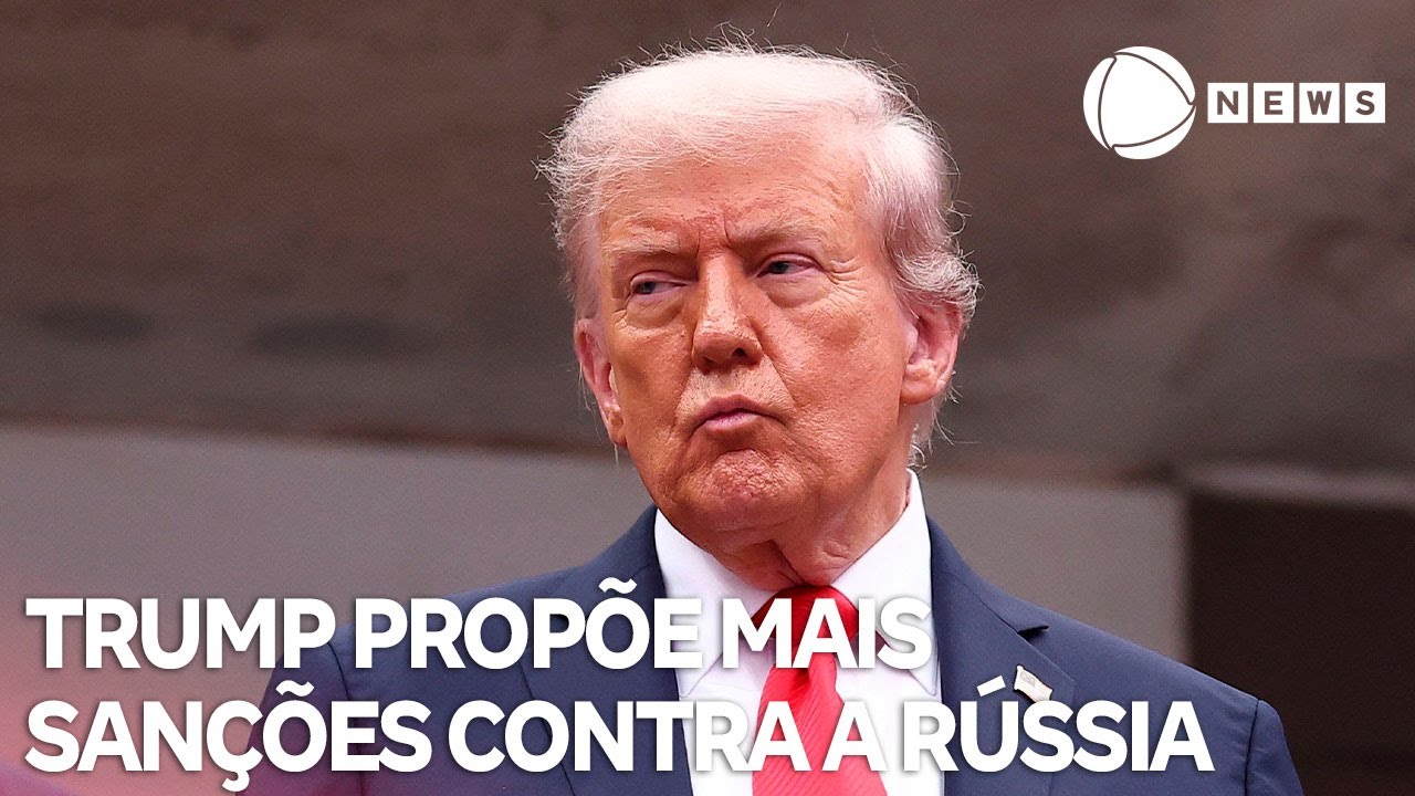 Trump propõe a imposição de mais sanções contra a Rússia