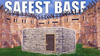 YouTube thumbnail for Blazed's video titled 'i built the safest 2x2 in rust...'