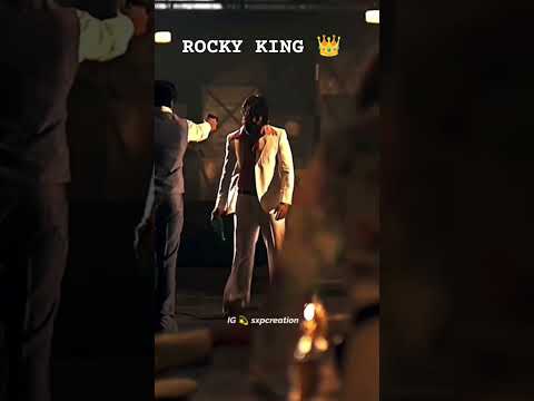 ROCKY KING 👑  #viral#yash #movie#youtube #youtubeshorts #shorts #babifreitas #song