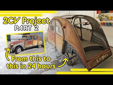 Rebuilding an Abandoned 1963 Citroen 2CV // Save The Patina part 2