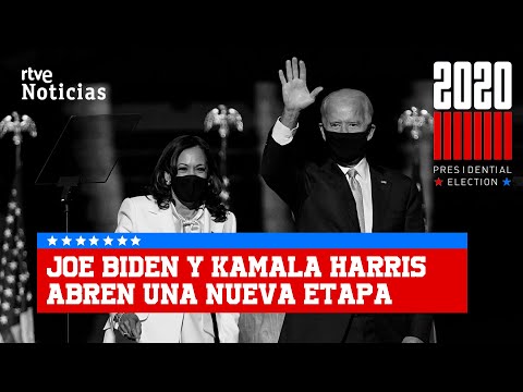 La NUEVA ETAPA de JOE BIDEN y KAMALA HARRIS que promete UNIR a los ESTADOUNIDENSES I RTVE