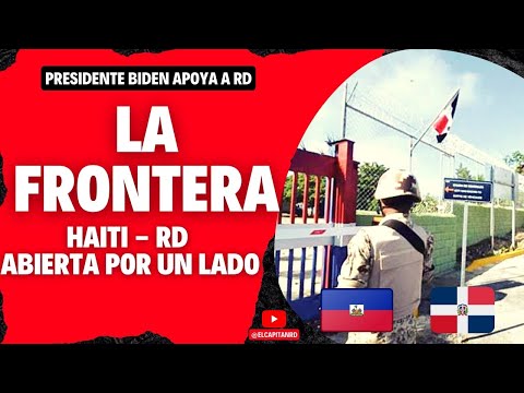 Haitianos y camiones cruzan la frontera todos los días para RD aunque esté cerrada