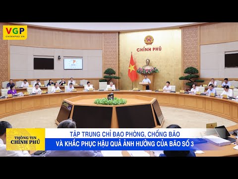 Tập trung chỉ đạo phòng, chống bão và khắc phục hậu quả ảnh hưởng của bão số 3