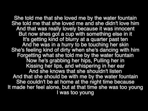 Water Fountain - By Alec Benjamin (Lyric Video)