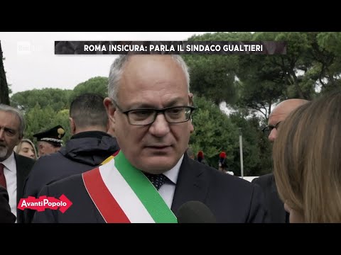 Roma insicura: parla il sindaco Gualtieri - Avanti Popolo 14/11/2023