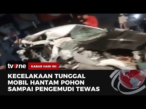 Insiden Mobil Tabrak Pohon Sopir Penumpang Tewas TvOne