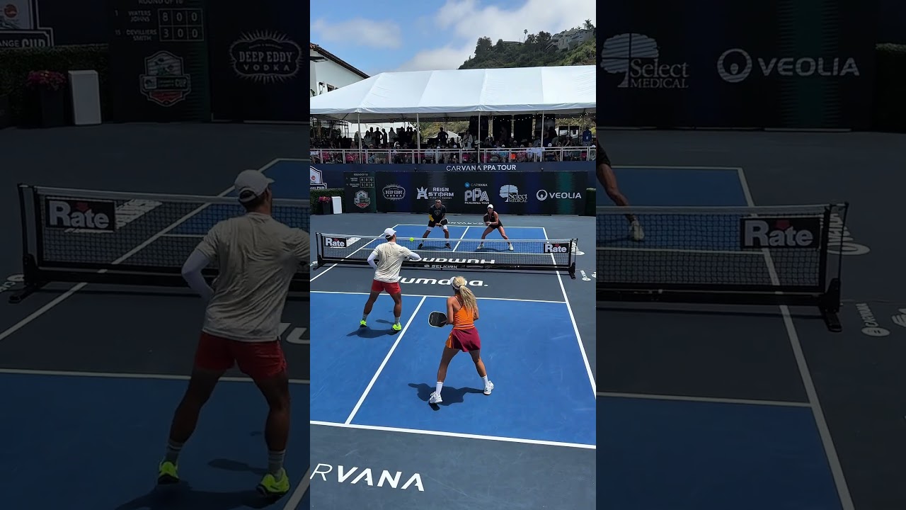 Another pickleball masterpiece from Ben Johns and Anna Leigh Waters 🔥😮‍💨