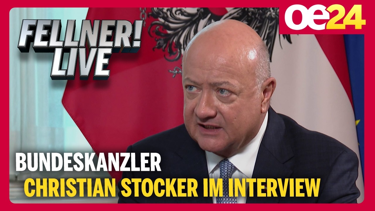 Bundeskanzler Christian Stocker im Interview | FELLNER! LIVE