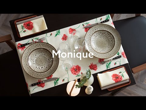 Restaurant decoration ideas │ Year Round napkins 2023: Monique