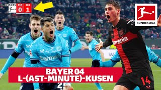 Alonso’s Leverkusen Do It Again — ALL of Bayer’s Last-Minute Goals So Far