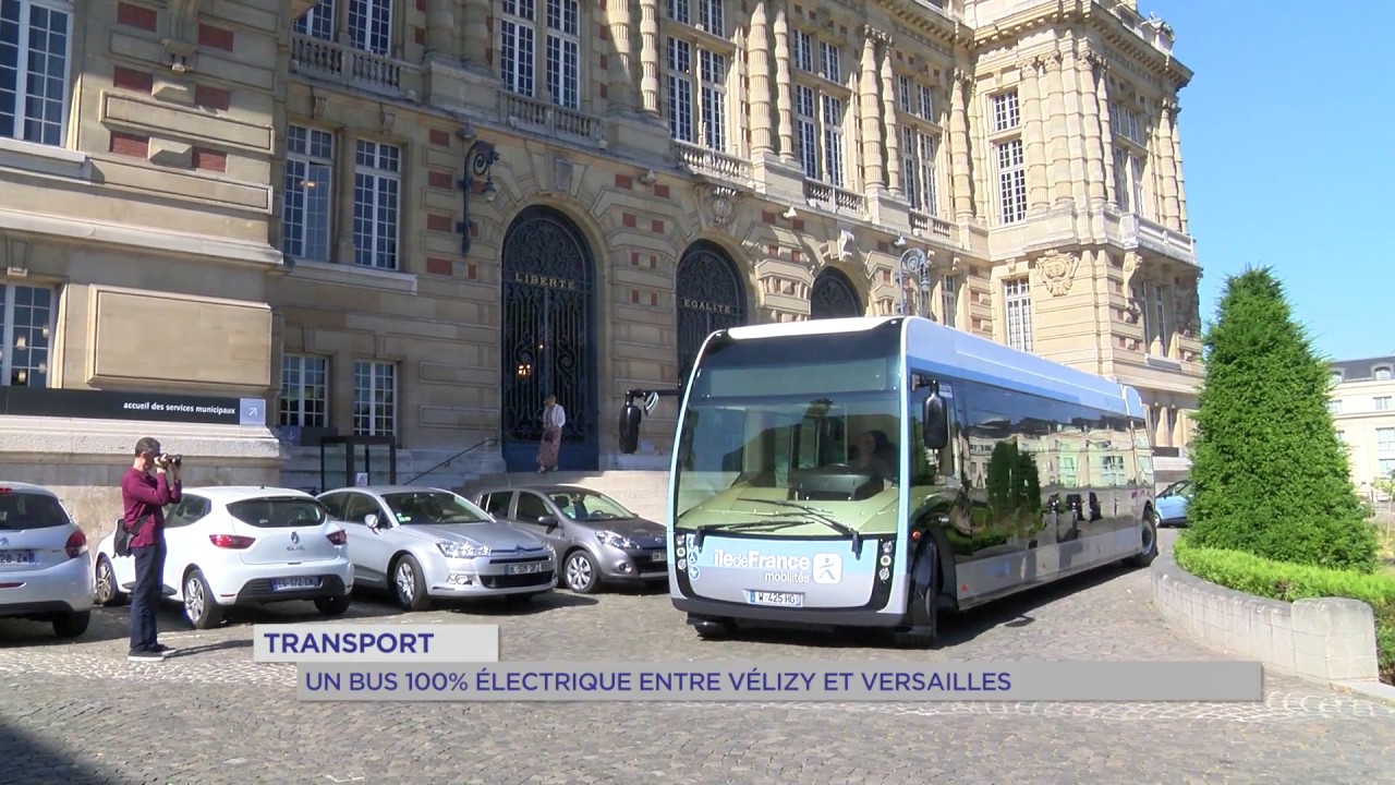 Transport : un bus 100% électrique entre Vélizy et Versailles