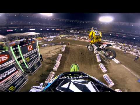 GoPro HD: Ryan Villopoto Main Event 2013 February, 2 Monster Energy Supercross From Anaheim, CA 