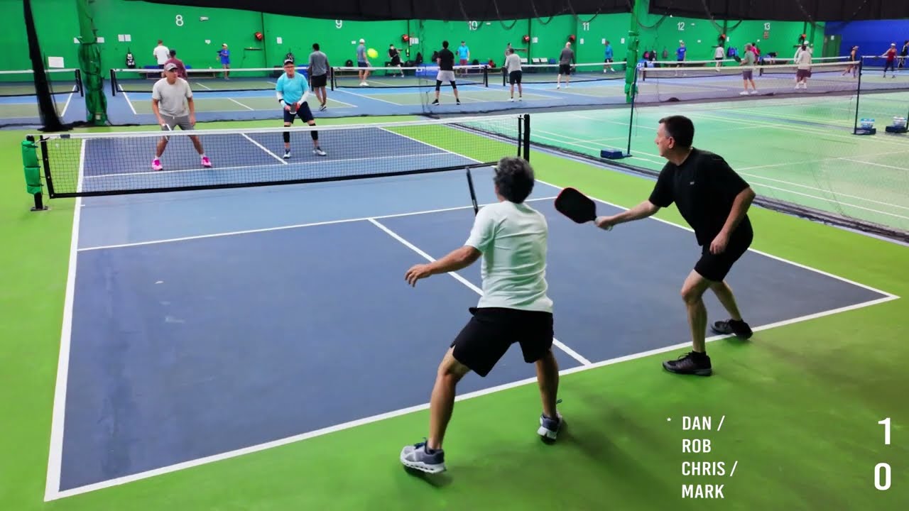 Advanced Level Pickleball Senior Game