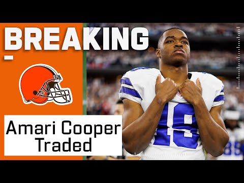 BREAKING: Amari Cooper Traded to the Cleveland Browns video clip