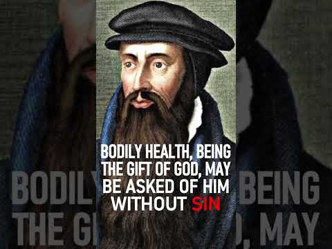 Bodily Health, Being the Gift of God, may be Asked of Him without Sin - Puritan John Knox #shorts