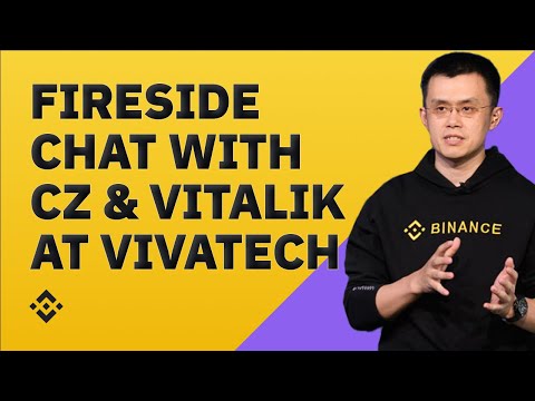 Fireside chat with CZ and Vitalik Buterin at VivaTech, Paris