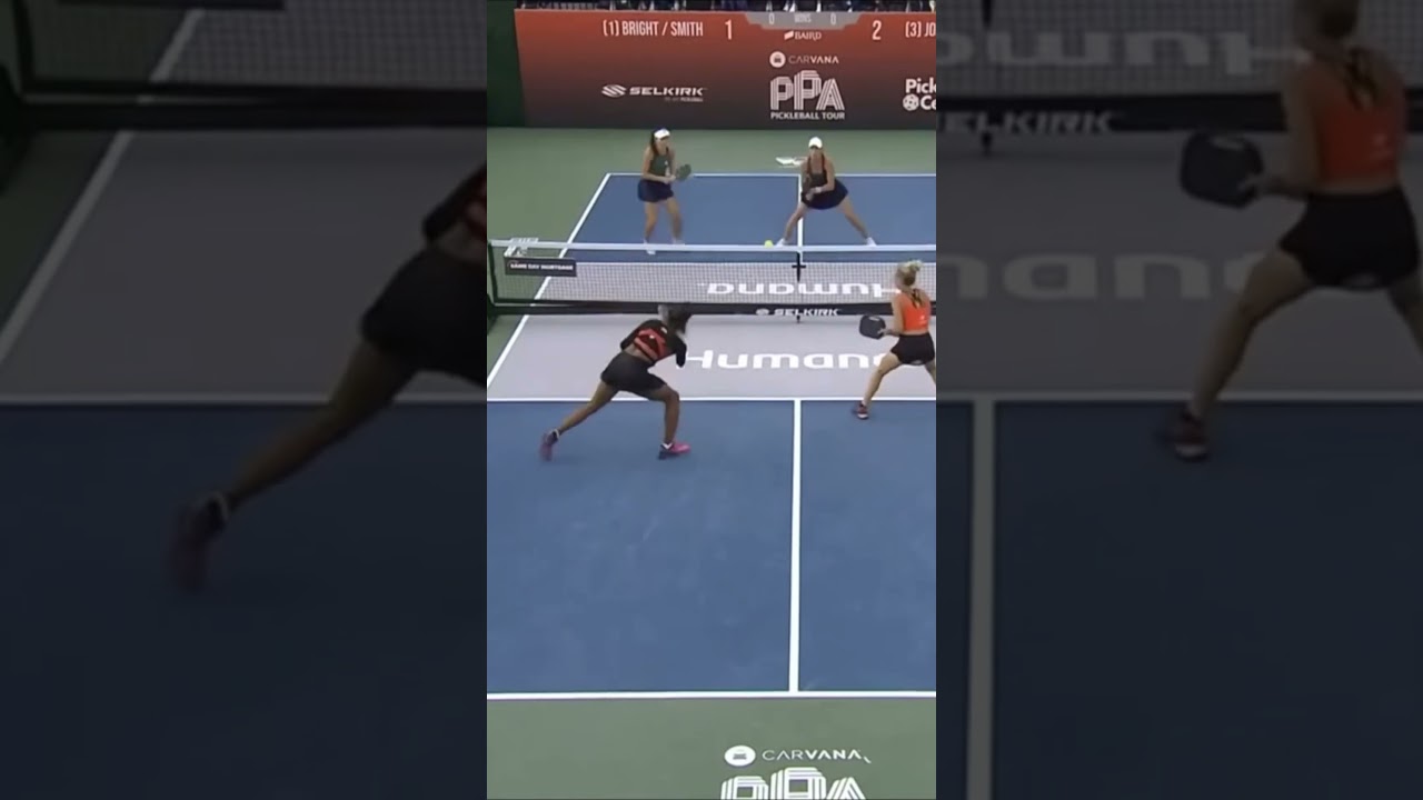 Bright/Smith vs Jones/Black at the Selkirk Red Rock Open (2) #shorts #pickleball