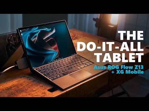 Video: This tablet can be your Desktop! - Asus ROG Flow z13 + XG Mobile external GPU Review
