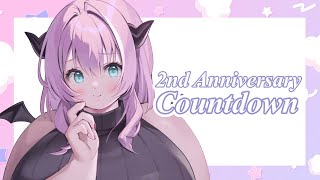 【 雑談/free talk 】2周年記念カウントダウン&いっぱい告知！【 VTuber/我野魔ゐ 】