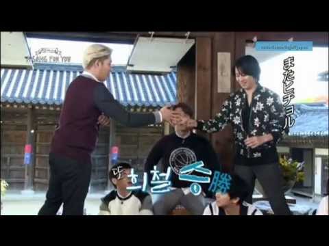 Super Junior 椅子取りゲーム 日本語字幕