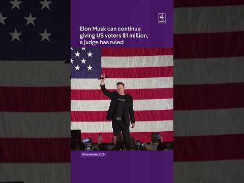 Elon Musk can give voters $1 million