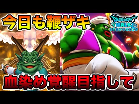 【ドラクエウォーク】血染め覚醒目指してひたすらランプ千里を手動で征く!!【DQW】