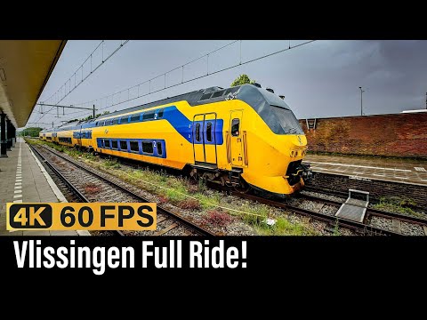 Train Cab Ride NL / Full Intercity Ride Vlissingen / Amsterdam - Vlissingen / VIRM IC / May 2024